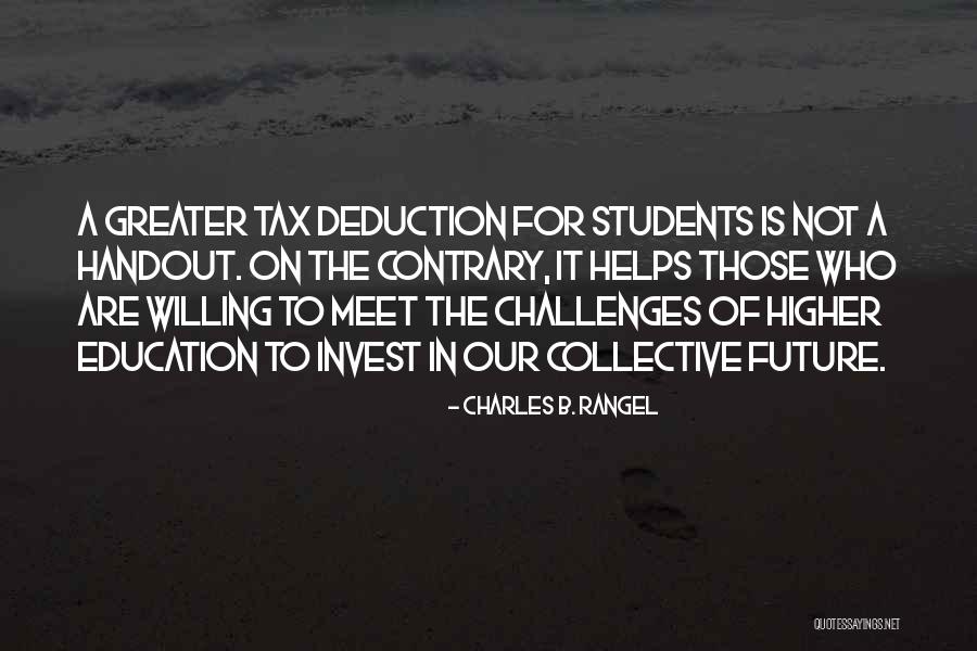 B.com Students Quotes By Charles B. Rangel