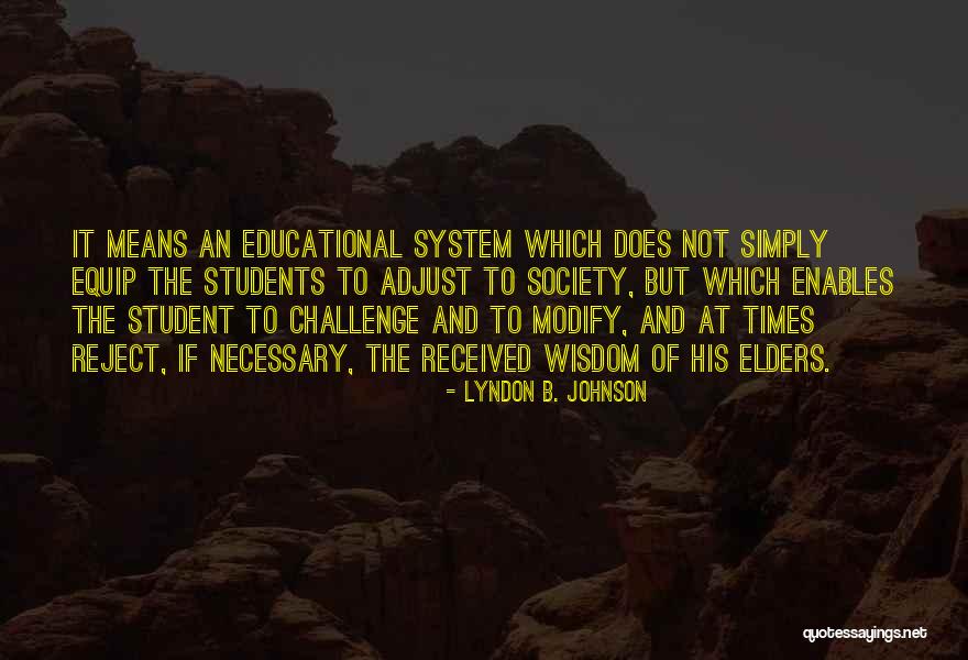 B.com Students Quotes By Lyndon B. Johnson