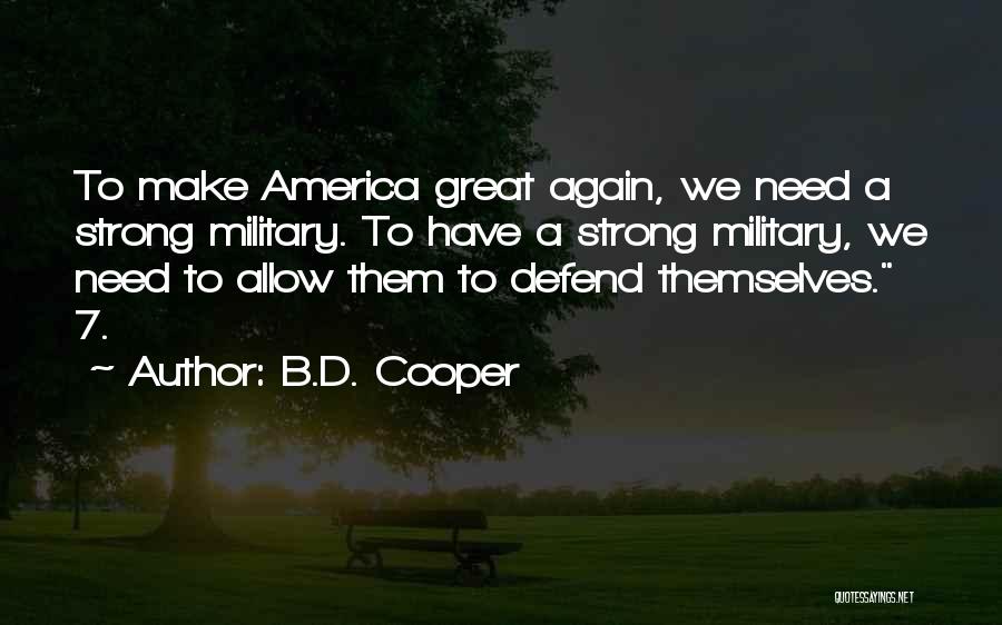 B.D. Cooper Quotes 477652