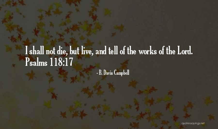 B. Davis Campbell Quotes 1906287