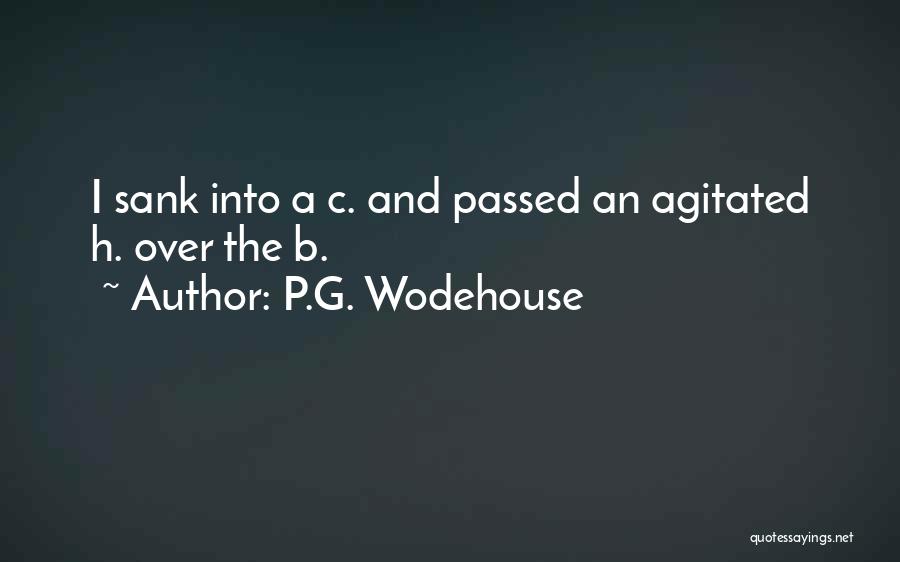 B.f G.f Quotes By P.G. Wodehouse