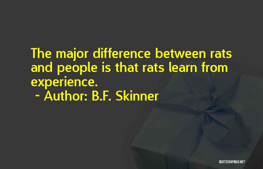 B.F. Skinner Quotes 670744