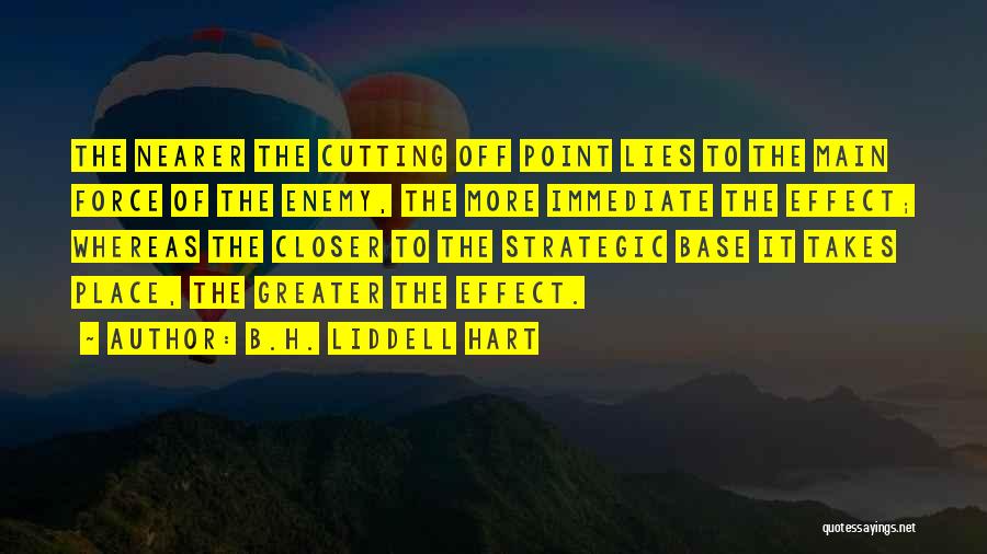 B.H. Liddell Hart Quotes 2109789