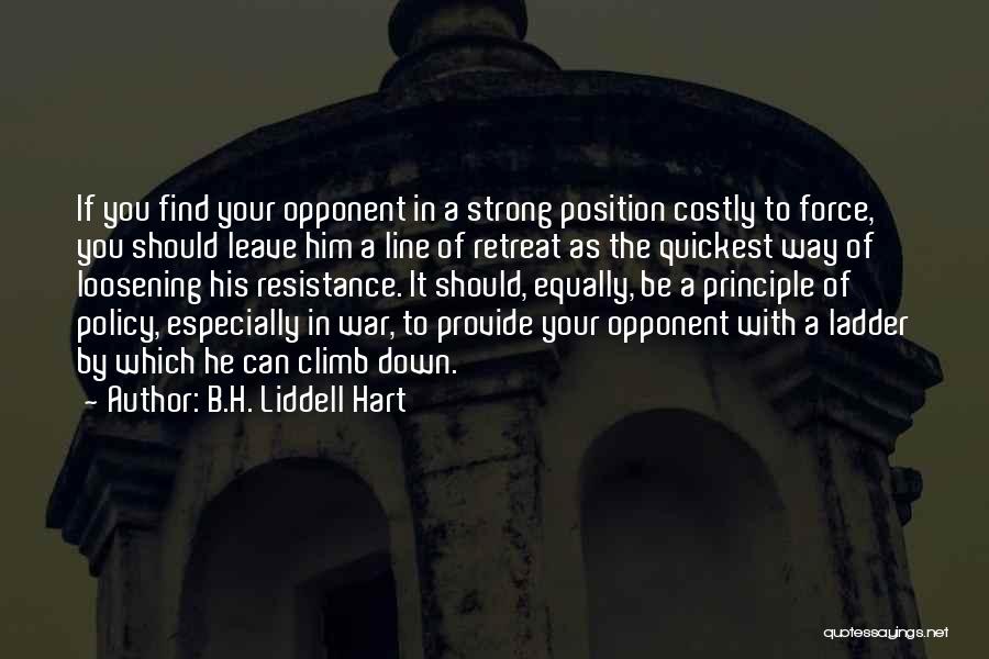 B.H. Liddell Hart Quotes 495200