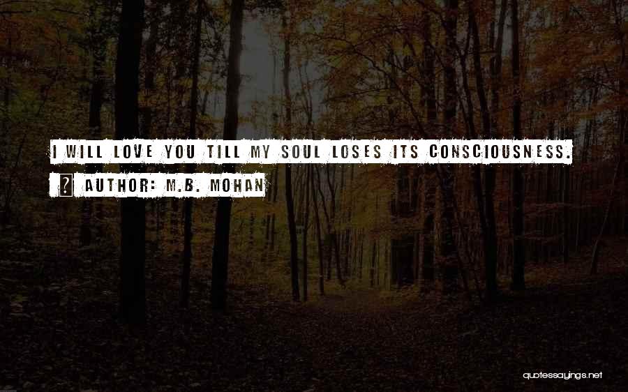 B.i.g Love Quotes By M.B. Mohan