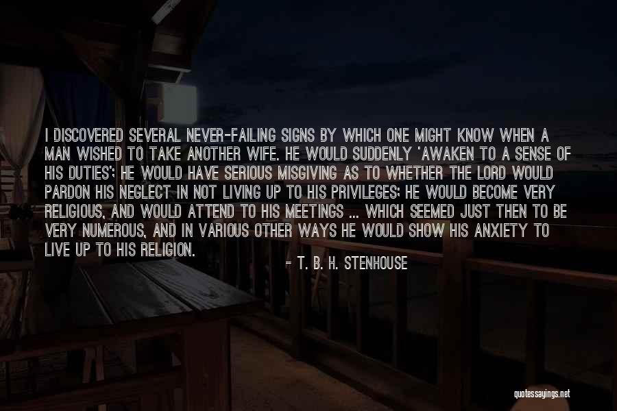 B.i.t.c.h Quotes By T. B. H. Stenhouse B.i.t.c.h Quotes By T. B. H. Stenhouse