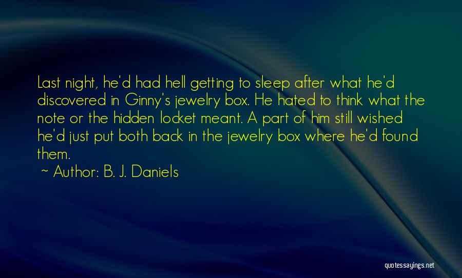 B. J. Daniels Quotes 1443756