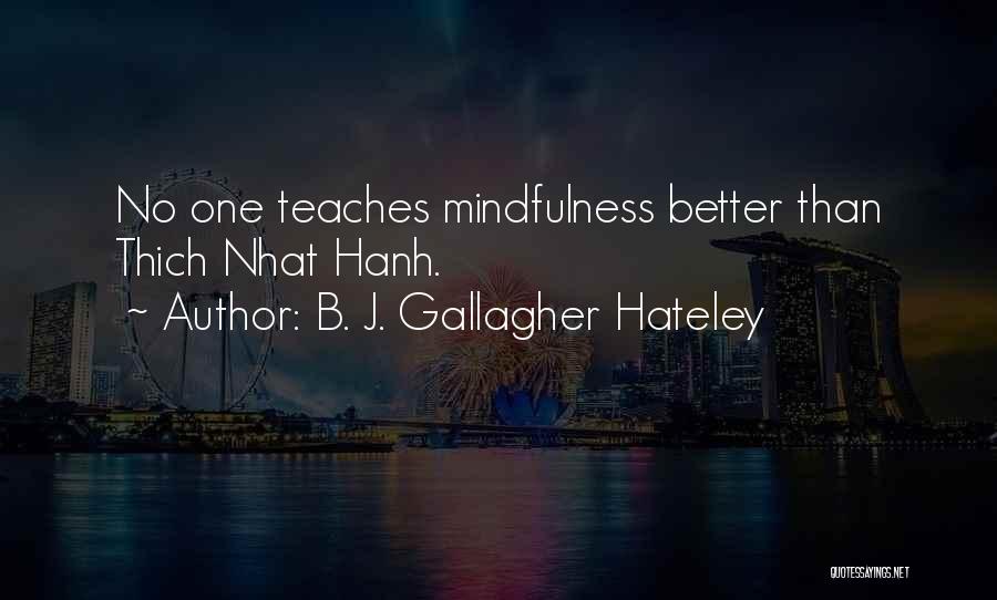 B. J. Gallagher Hateley Quotes 2145469