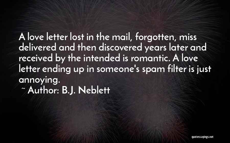 B.J. Neblett Quotes 977695