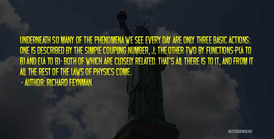 B.j.p Quotes By Richard Feynman