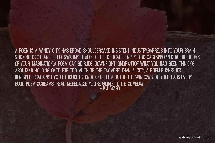 B.J. Ward Quotes 1556684 B.J. Ward Quotes 1556684