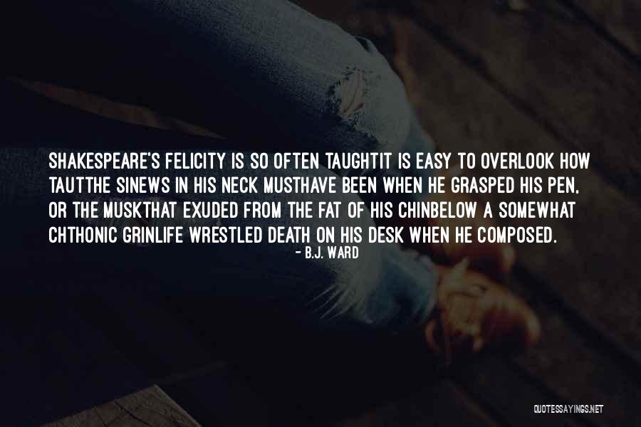 B.J. Ward Quotes 413890 B.J. Ward Quotes 413890