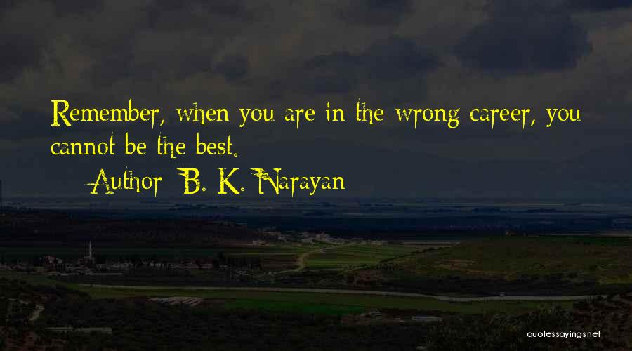 B. K. Narayan Quotes 1007258