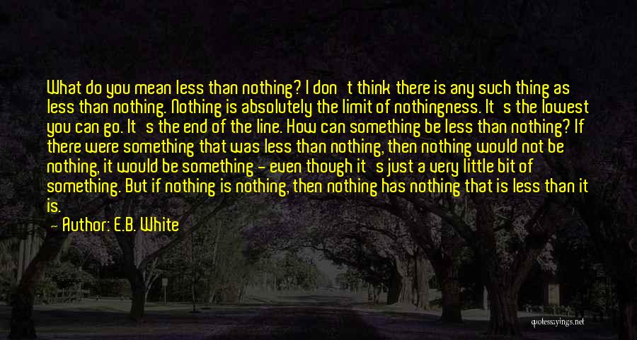 B Line Quotes By E.B. White