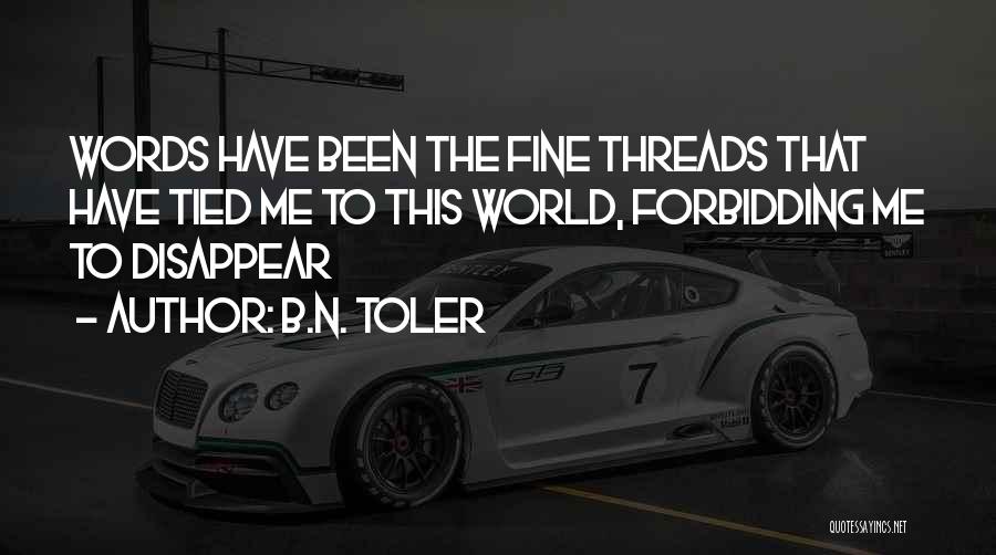 B.N. Toler Quotes 2064893