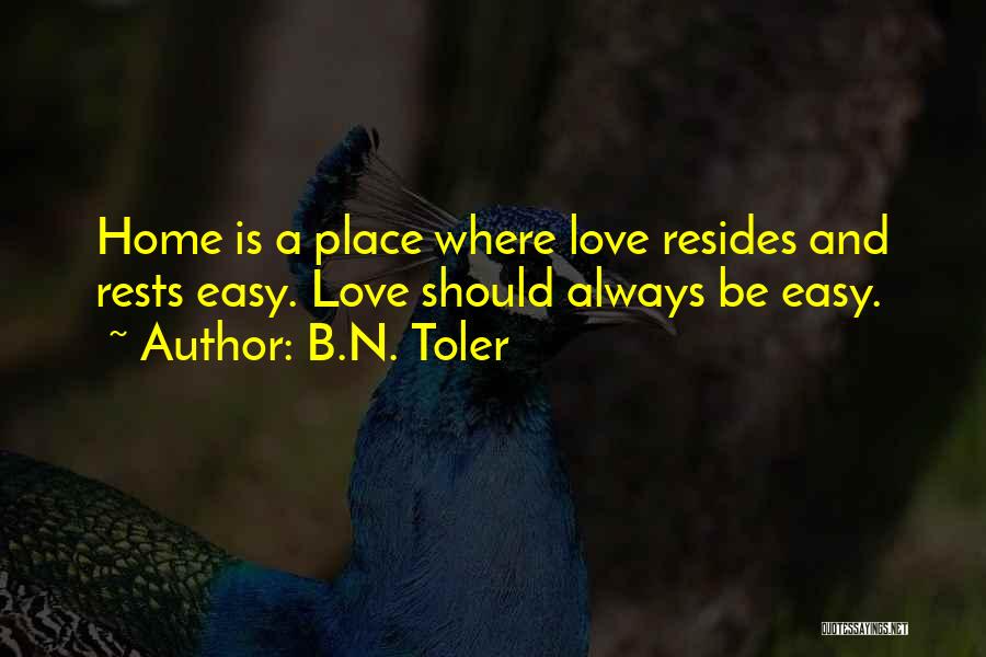 B.N. Toler Quotes 953194