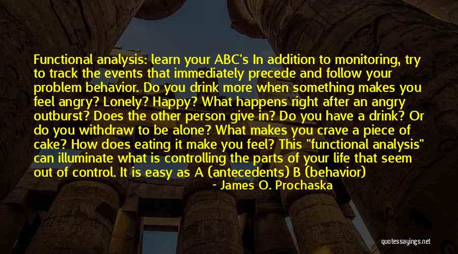 B.o.s Quotes By James O. Prochaska
