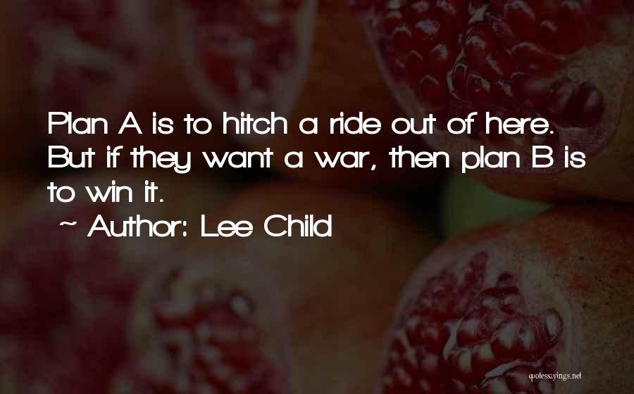 B Plan Quotes By Lee Child