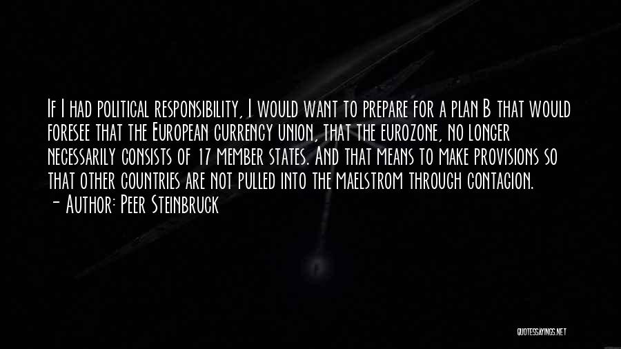 B Plan Quotes By Peer Steinbruck