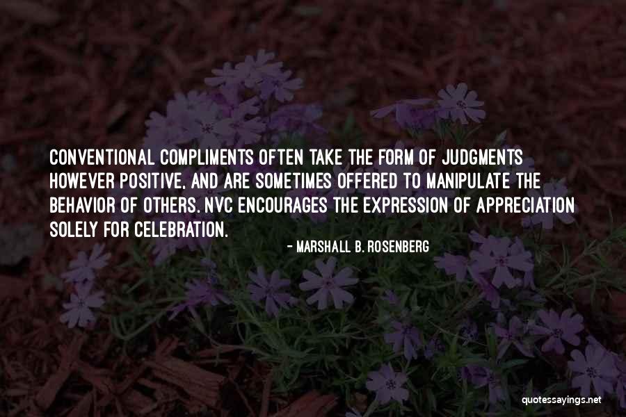 B Positive Quotes By Marshall B. Rosenberg B Positive Quotes By Marshall B. Rosenberg