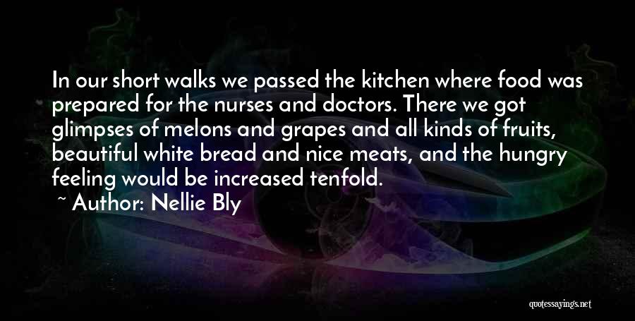 B&q Kitchen Quotes By Nellie Bly