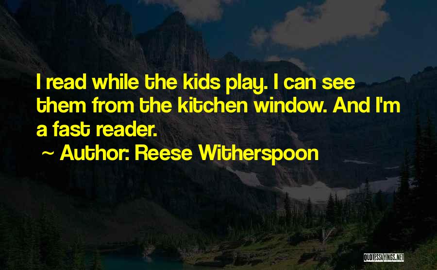 B&q Kitchen Quotes By Reese Witherspoon