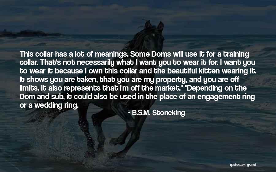 B.S.M. Stoneking Quotes 1760105 B.S.M. Stoneking Quotes 1760105