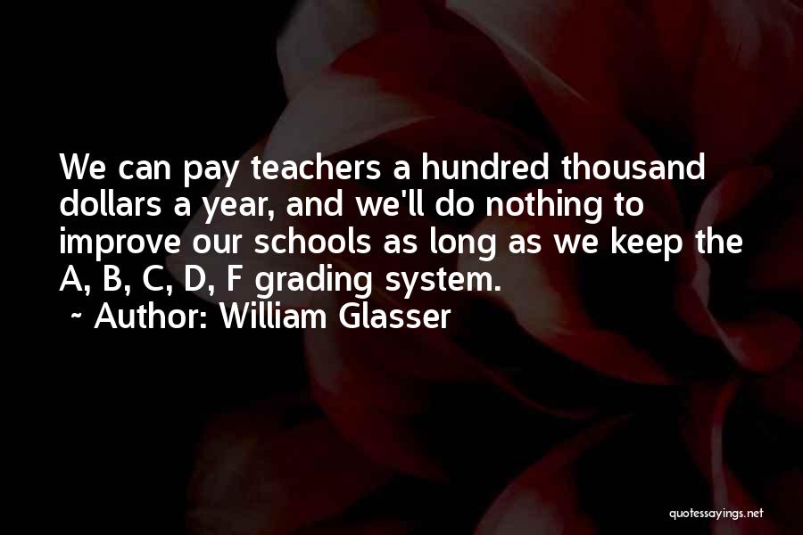 B Schools Quotes By William Glasser