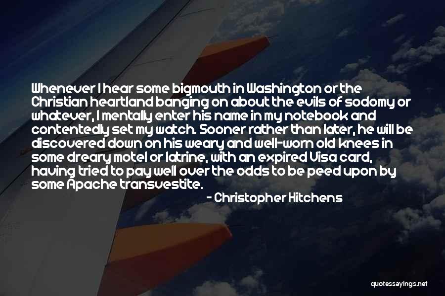 B T Washington Quotes By Christopher Hitchens