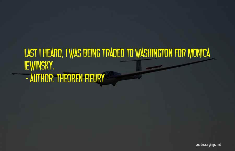 B T Washington Quotes By Theoren Fleury