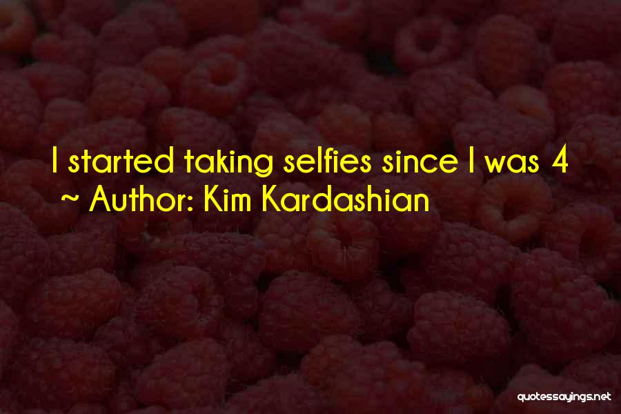 B & W Selfies Quotes By Kim Kardashian