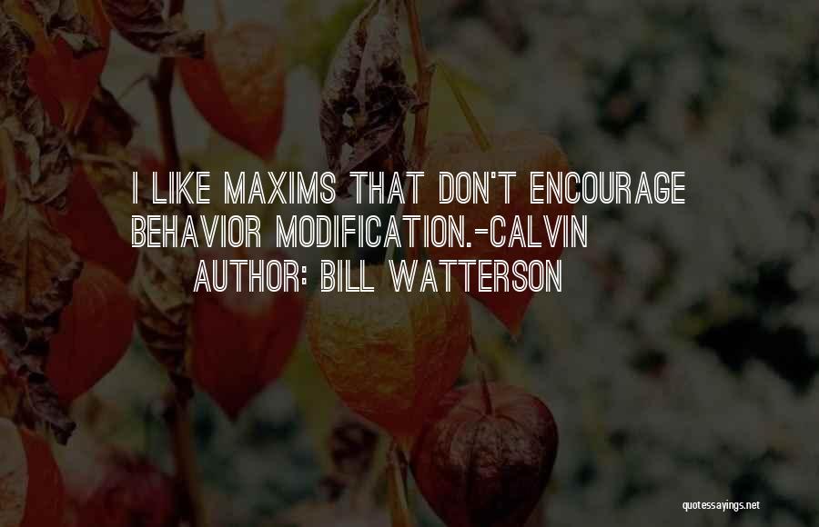 B Watterson Quotes By Bill Watterson