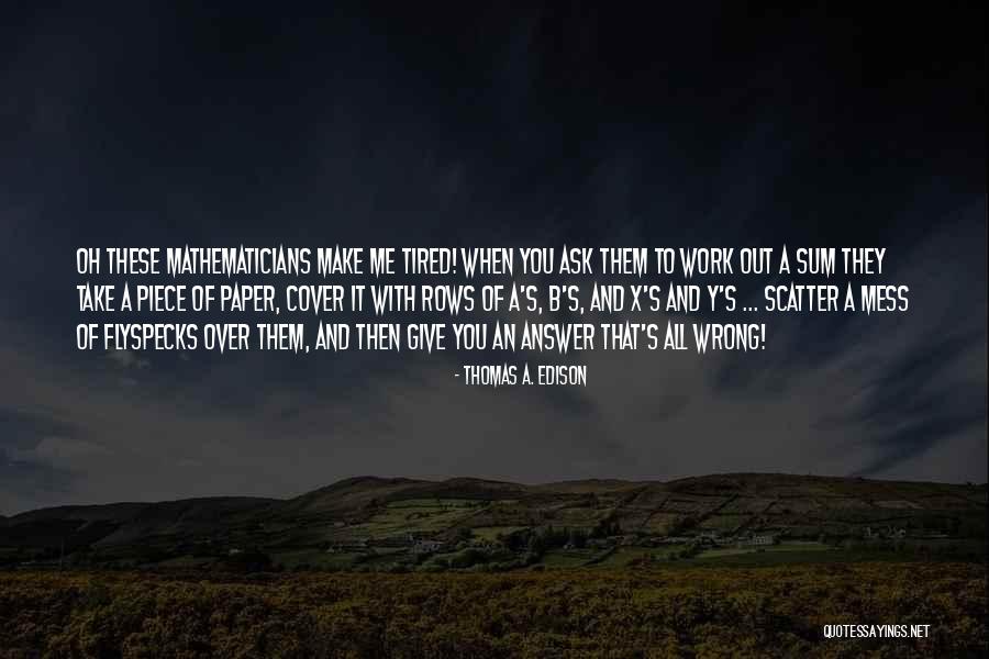 B2109 Quotes By Thomas A. Edison B2109 Quotes By Thomas A. Edison