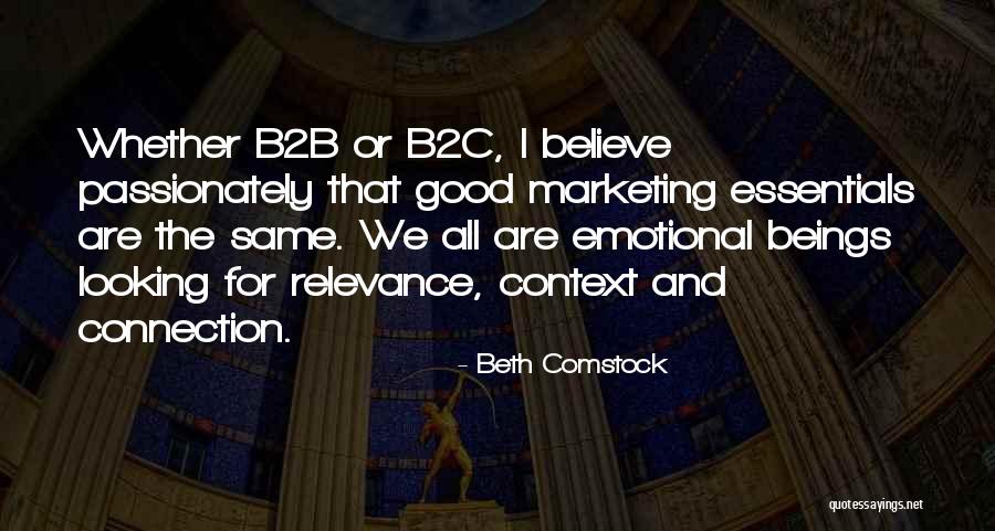 B2c Quotes By Beth Comstock B2c Quotes By Beth Comstock