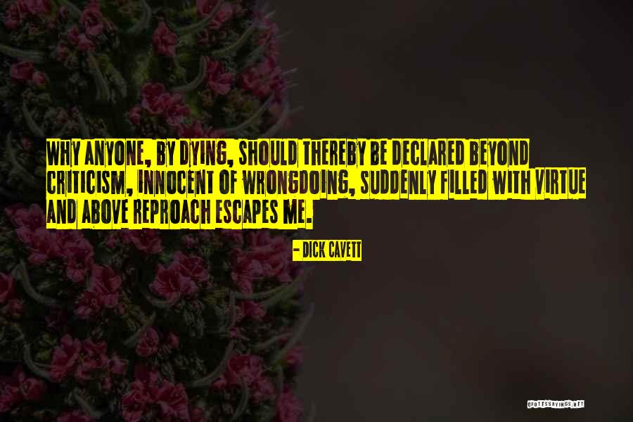 B4ufly Quotes By Dick Cavett B4ufly Quotes By Dick Cavett