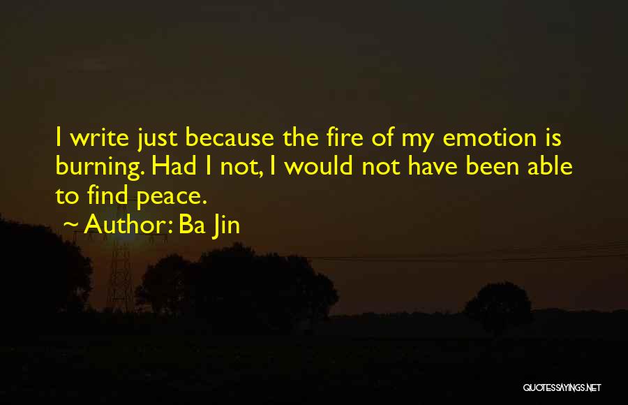 Ba Quotes By Ba Jin