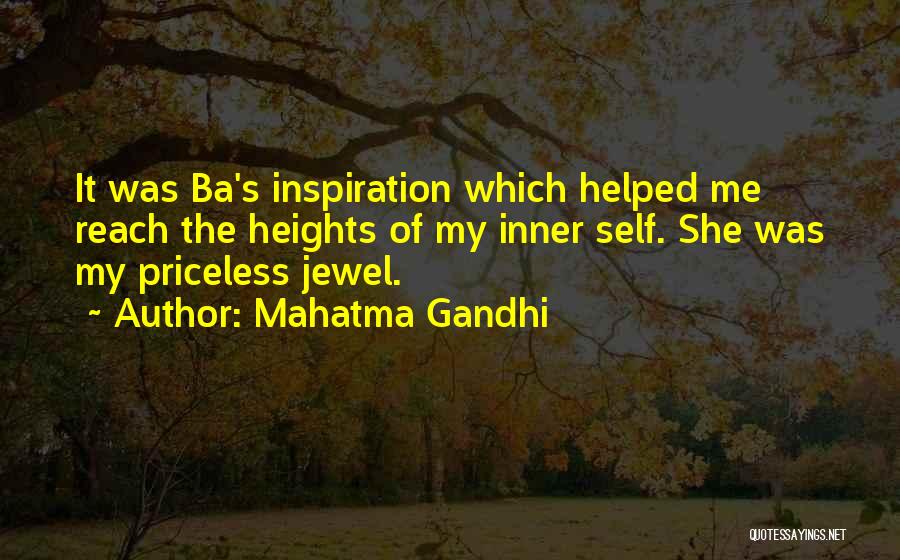 Ba Quotes By Mahatma Gandhi