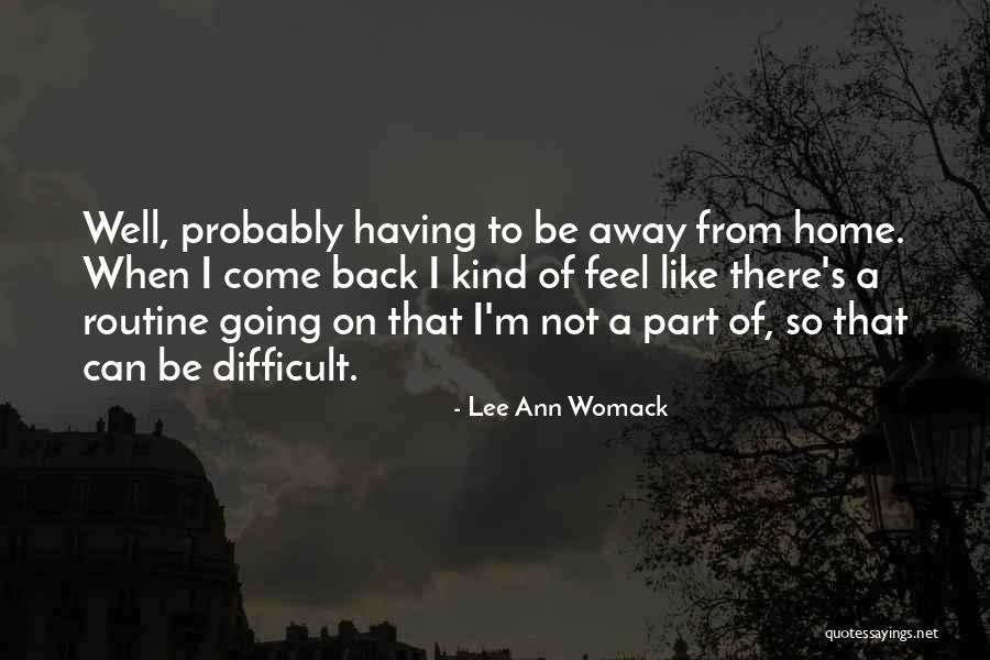 Baaaaaaa Quotes By Lee Ann Womack Baaaaaaa Quotes By Lee Ann Womack