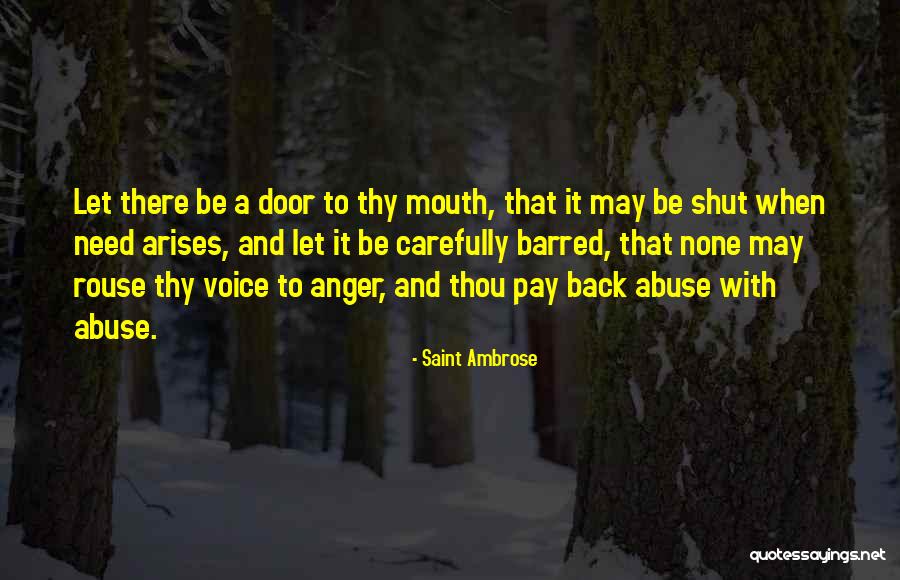 Baardmeesweg Quotes By Saint Ambrose Baardmeesweg Quotes By Saint Ambrose