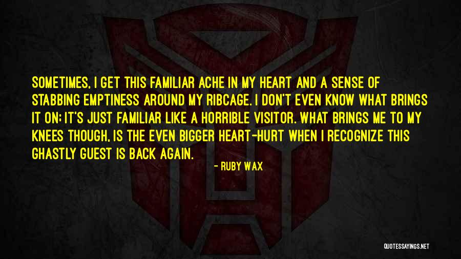Babarshariffilmstar Quotes By Ruby Wax Babarshariffilmstar Quotes By Ruby Wax