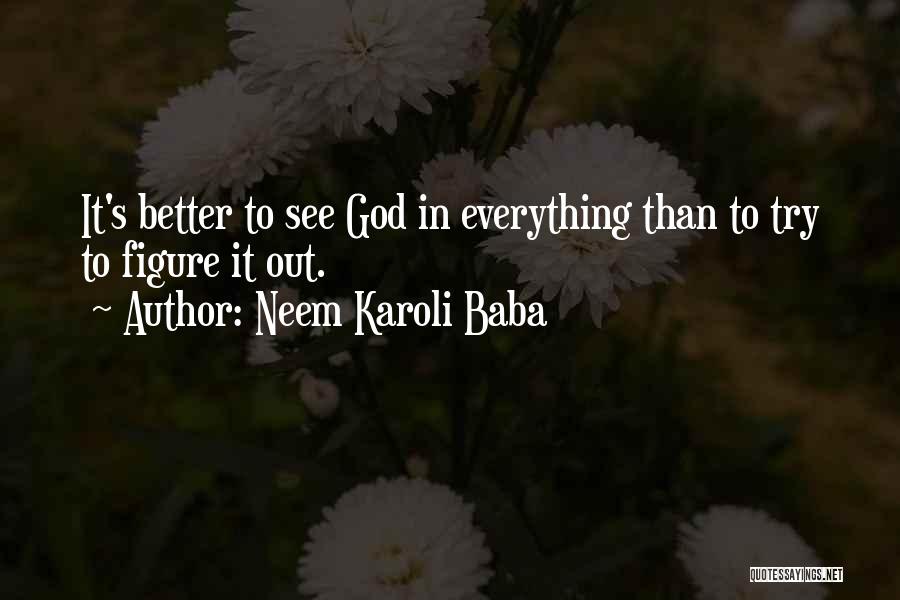 Baba's Quotes By Neem Karoli Baba
