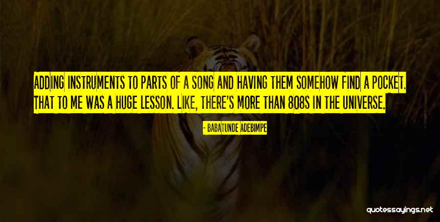 Babatunde Adebimpe Quotes 1019605
