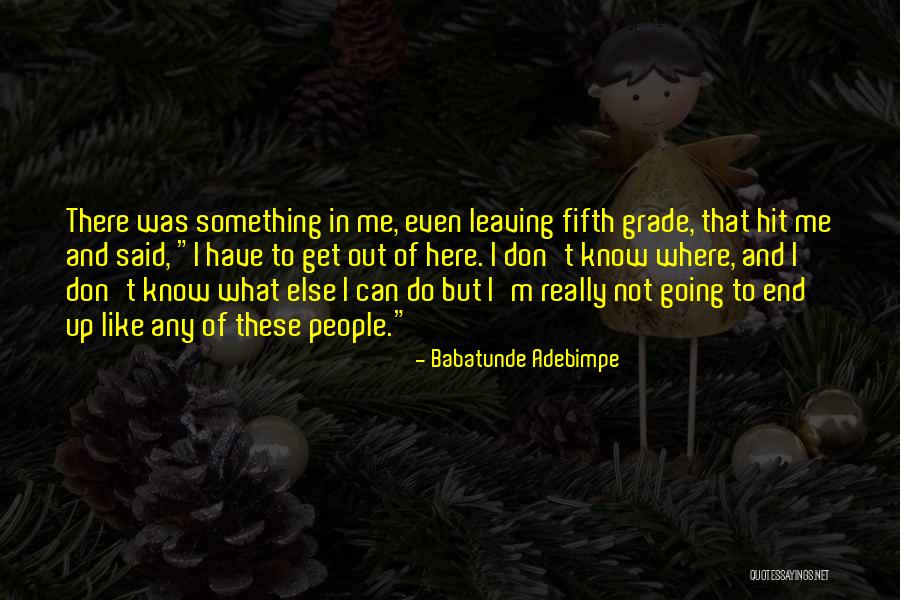 Babatunde Adebimpe Quotes 334719