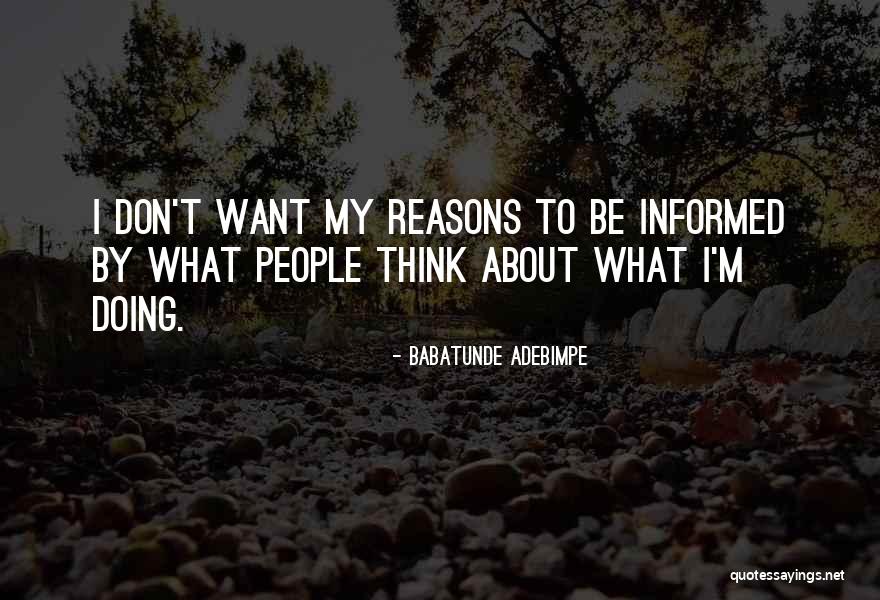 Babatunde Adebimpe Quotes 367666