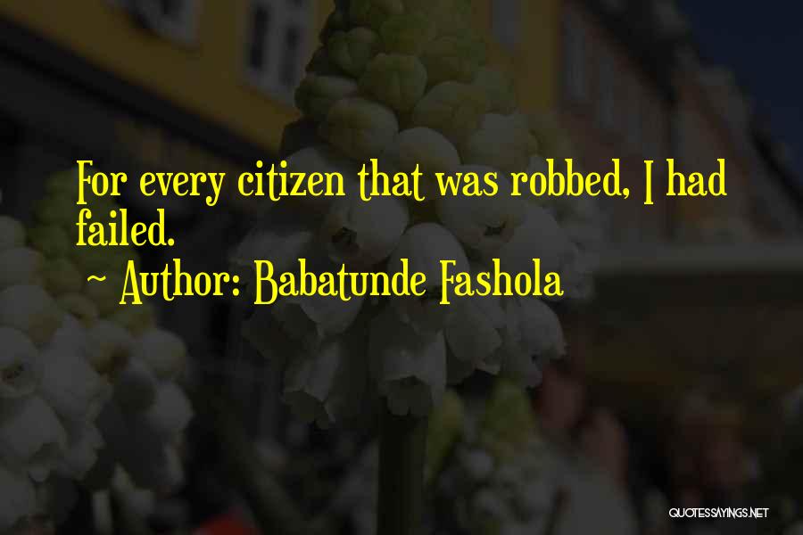 Babatunde Fashola Quotes 78888