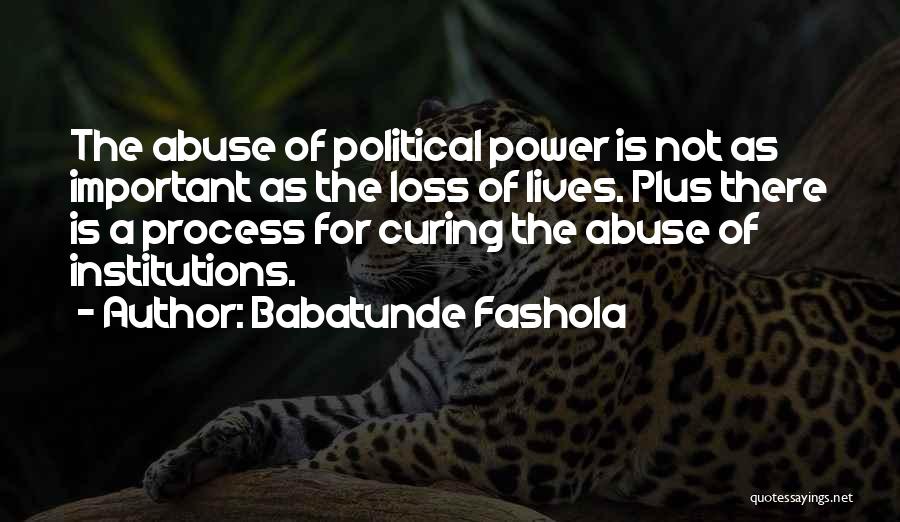 Babatunde Quotes By Babatunde Fashola