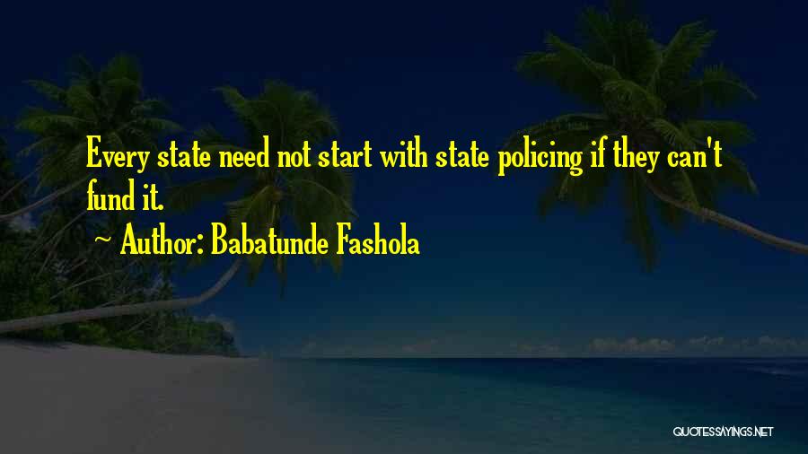 Babatunde Quotes By Babatunde Fashola