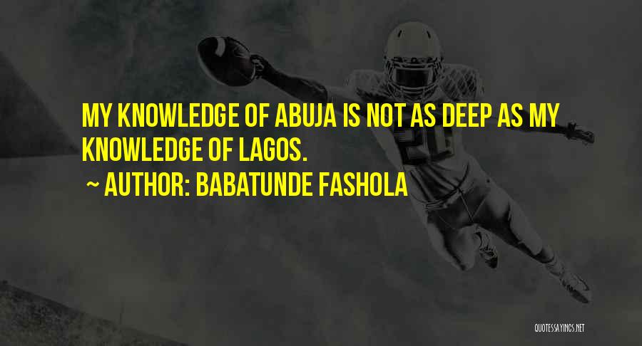 Babatunde Quotes By Babatunde Fashola