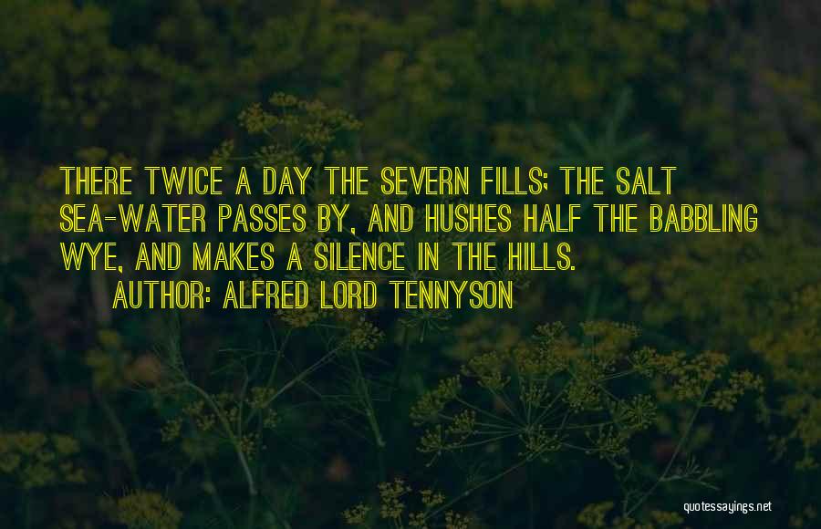 Babbling Quotes By Alfred Lord Tennyson