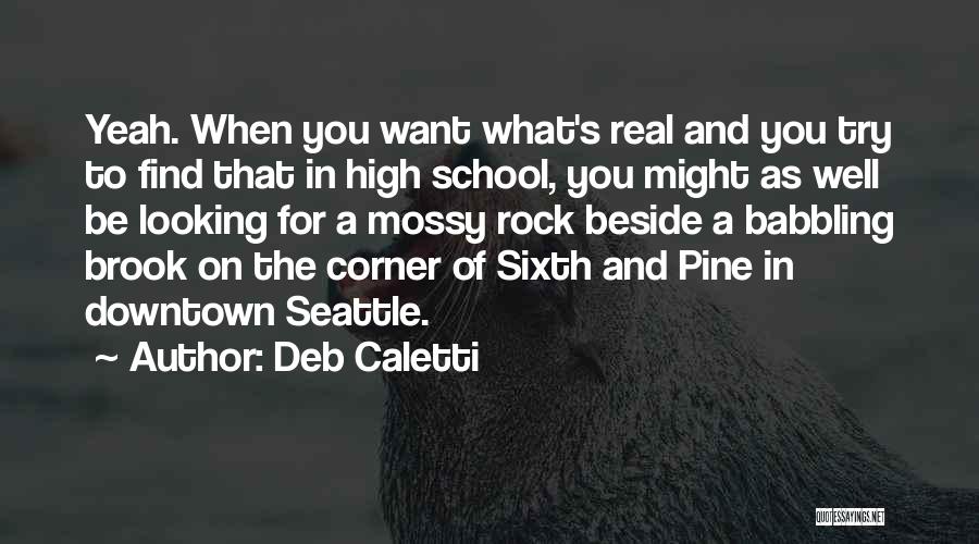Babbling Quotes By Deb Caletti